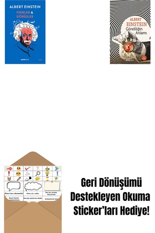Fikirler Ve Görüşler + Göreliliğin Anlamı + Okuma Sticker'ları