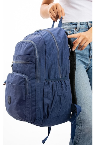 571 Collections Çanta Ultra Hafif Çok Cepli Su Geçirmez Sırt Çantası Unisex Lacivert