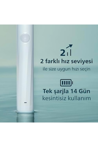 Türk Philips Sonicare 2100 Sonic Şarjlı Diş Fırçası, 3 Kat Plak Temizliği, 14 Gün Şarj Ömrü, 2 Hız Ayarı, Smarttimer Ve Quadpacer Özellikli Hx4021/01 32968916