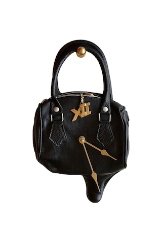 Antartidee Çanta Tasarımlı Duvar Saati / Handbag Clock Kırmızı