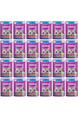 Whiskas Ton Balıklı Yaş Kedi Maması 85 Gr 24x