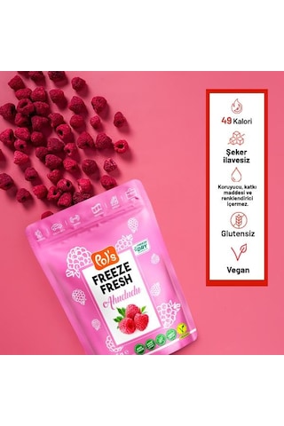 Pol's Freeze Fresh Ahududu 16 G X 3 Adet Freeze Dry Dondurularak Kurutulmuş Meyve 15 G