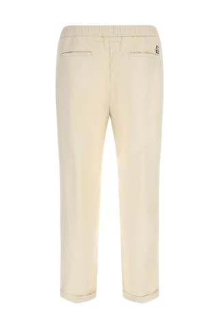 Guess Erkek Keten Karışımlı Slim Fit Pantolon M5gb79wh4ea Krem