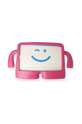Apple İpad Pro 13 2024 Karakter Tablet Silikon - Pembe Diğer