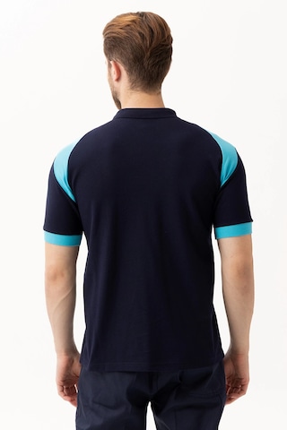 Flora Polo Yaka T-shirt - Nefes Alabilir, Şık Ve Rahat, Outdoor Ve İş Kullanımı Lacivert-turkuaz