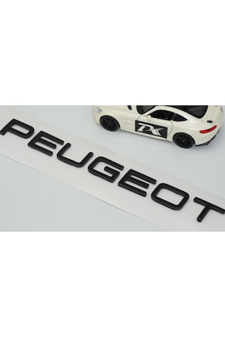 Dk Tuning Peugeot Bagaj Yeni Nesil Siyah Abs Yazı Logo