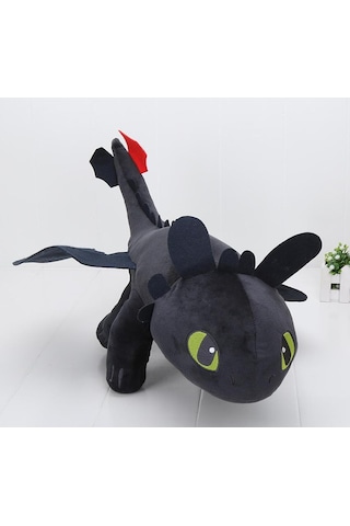 Ejderhanı Nasıl Eğitirsin Gecenin Öfkesi Dragon Sevimli 25 Cm Pel