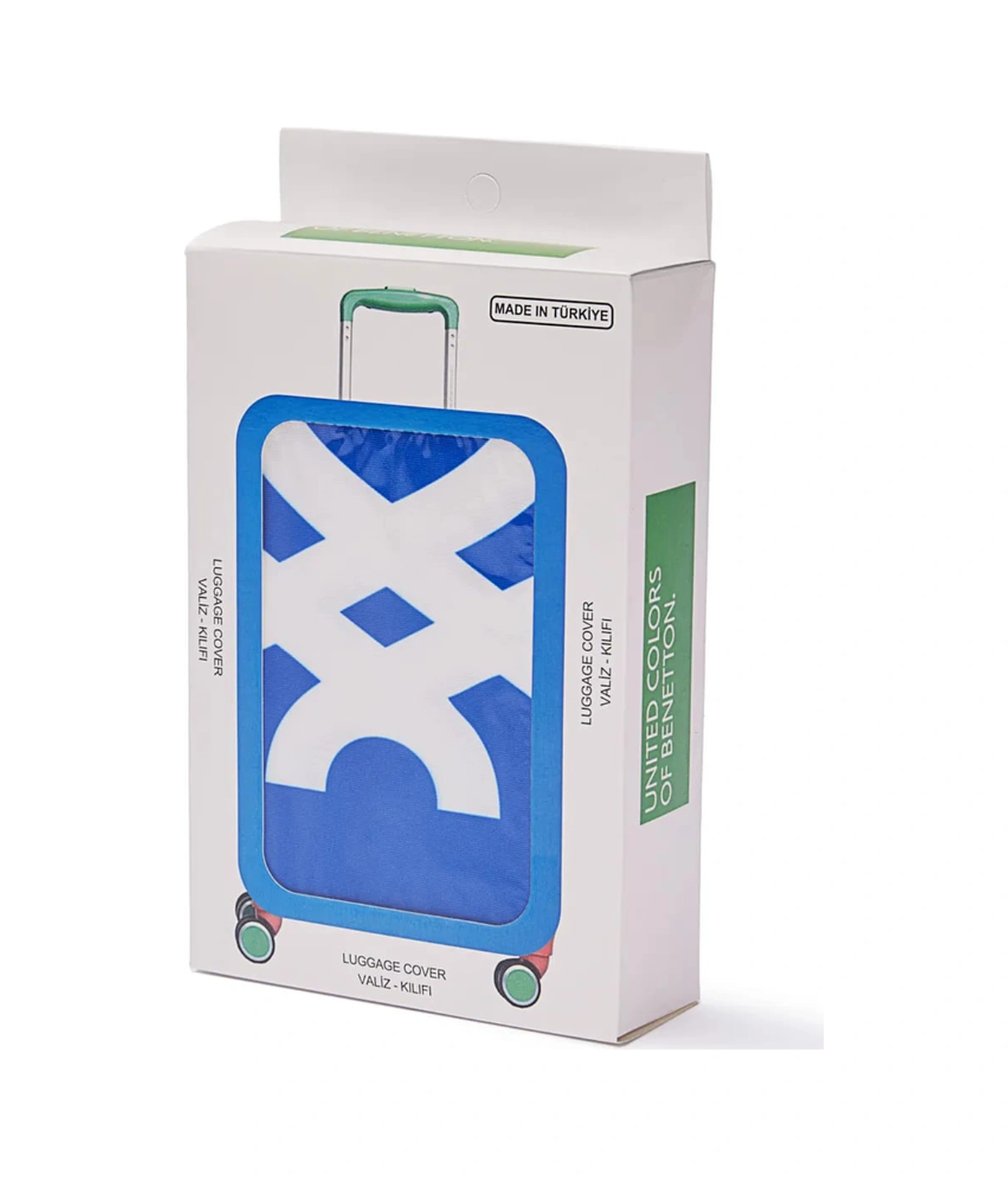 Unıted Colors Of Benetton Büyük Boy Valiz Kılıfı 14bnt100-klf- 01 Saks Mavi