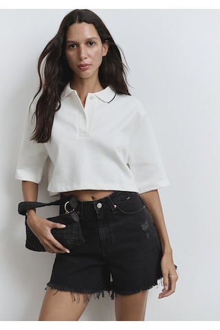 Mavi - Millie Duman Gri Jean Şort 1458981230 Gri