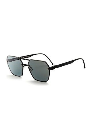 Mooshu Ahsen Sm 10 Unisex Güneş Gözlüğü Siyah