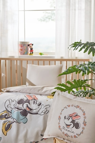 Özdilek Minnie Mouse Sunshine Disney Lisanslı Bebek Nevresim Takımı Krem