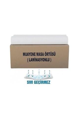 Muayene Masa Sedye Örtüsü Lamineli 50 M x 20 Rulo