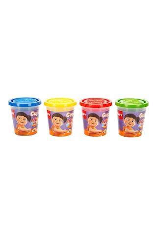 6715 Sun-sabc-crf-oyun Hamuru 4lü Gupi 4x120gr Gup Çok Renkli