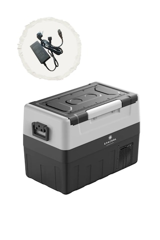 Evacool Eva45atlp 220 Adaptörlü 12/24v 45 Litre Tek Kapak Çift Ek