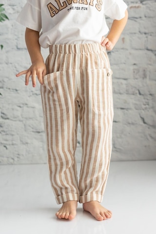 Zeyland Erkek Çocuk Cep Detaylı Müslin Pantolon-ekru Ekru