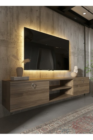 Resital Tv Ünitesi S1835-2 Ceviz Ceviz