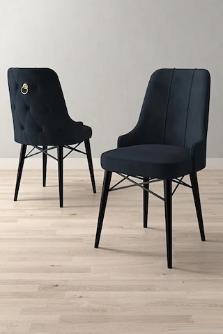 Loft Siyah Mermer 80x132 Açılabilir Mdf Masa Yemek Odası Takımı, Mutfak Takımı 4 Sandalye, 1 Bench Antrasit