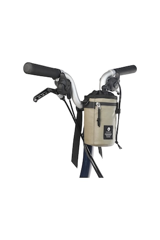 Rhınowalk Rk24933 Polyester Bisiklet Gidon Kök Çantası - Açık Tan Renk Ten Rengi