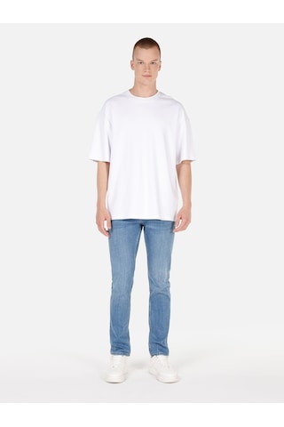 Colin's Colins 044 Karl Düz Fit Düşük Bel Düz Paça Jean Mavi Erkek Pantolon Cl1071252 Q1.v1 Dn04478 Mavi