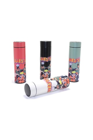 Anime Baskılı Dijital Göstergeli Termos 500 Ml Model 3 Diğer