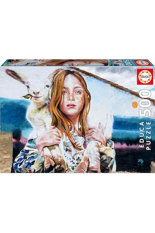 Educa 500 Parça Çoban Kızı Puzzle - 19910 - Lily Brick