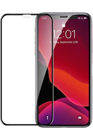 Apple Uyumlu   iPhone 11 Ekran Koruyucu Premium Seri Full Büyük Kavisli