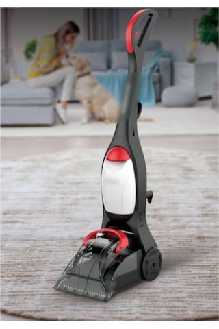 Kcc-4370 Dikey Halı Ve Koltuk Yıkama Makinesi Kırmızı - Siyah