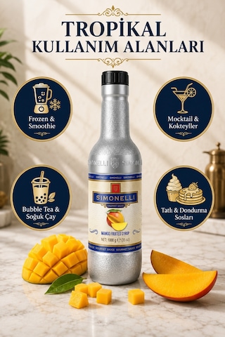 Simonelli Mango Frozen Püreler 1 KG