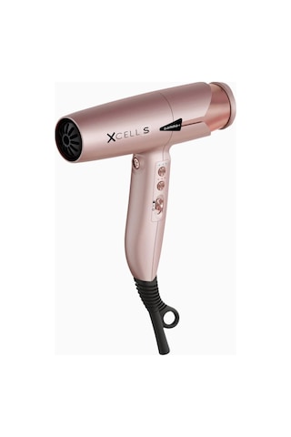 Gamma+ Xcell S Matt Gold Rose Dijital Motorlu Saç Kurutma Makinesi Saç Kurutma Makineleri Pembe