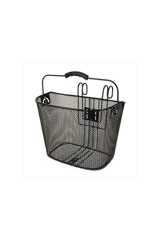 Bisiklet Ön Sepet Askı Kancalı Siyah