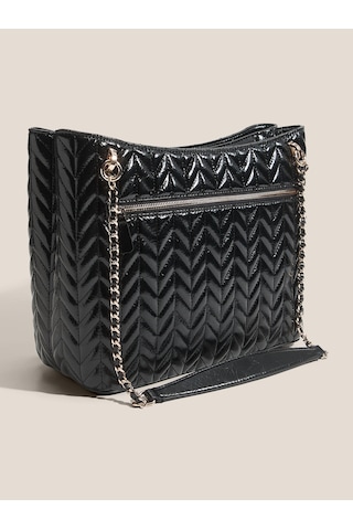 Guess Cheryl Kadın Tote Omuz Çantası Hwtq9720220 Siyah