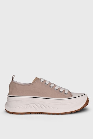 Lufian Shay Kadın Sneaker Ayakkabı Bej Bej 121230092100550 Bej