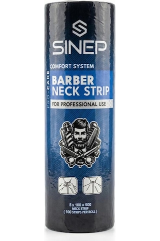Sinep Pro-Care Profesyonel Berber Boyun Bandı Beyaz 5 x 100'lü