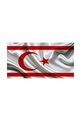 Zc Bayrak Kıbrıs Milli Gönder Bayrağı 100x150 Cm Raşel Dijital Baskı Diğer