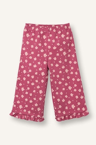 Defacto Wıde Leg Çiçekli Pantolon Kız Bebek G9387a526spbr123 Bordo-br123