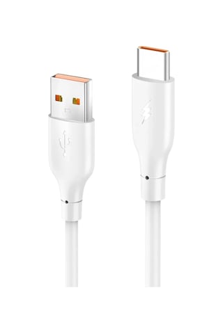 Konfulon Dc65 Usb To Type-c 1m 3.0a Hızlı Şarj Kablo - Beyaz Belirtilmemiş