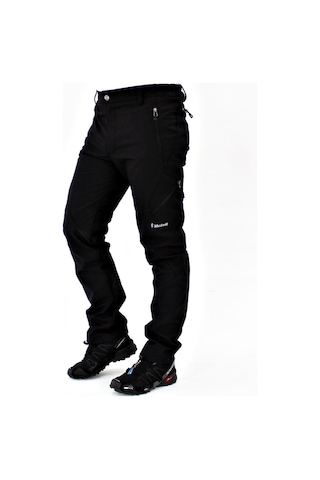 Mudwill Windblock Softshell Polarsız Outdoor Pantolon Siyah