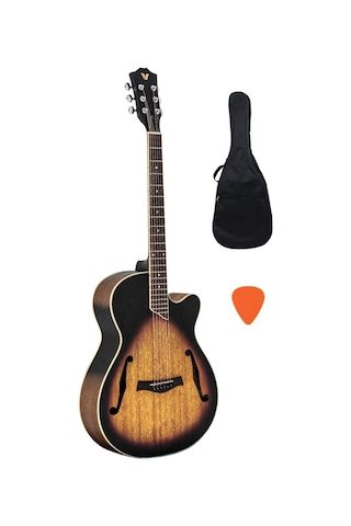 Valler Ag213 C Sb Cutaway Akustik Gitar
