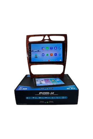 Mercedes C Class 2002-2004 Forx 2-32 Yeni Seri İşlemcili Pro Oem Multimedia 9"
