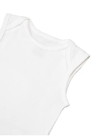 Layette Bebek 5 Li Beyaz Body Set Beyaz