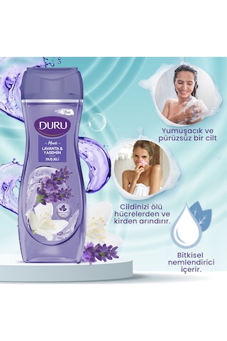 Duru Moods Lavanta Yasemin Duş Jeli 4 x 450 ML