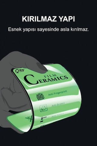 General Mobile Gm21 Plus Tam Kaplayan Seramik Ekran Koruyucu (512233014) 20 Tl Fark Ile Apple Uyumlu iPhone Hızlı Şarj Kablosu