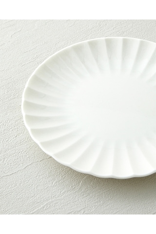 English Home Wave Porselen 6'lı Pasta Seti 20 Cm Beyaz