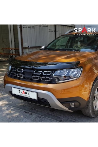 Dacia Duster 2018-2024 Yıl Aralığı Uyumlu Kaput Rüzgarlığı 3mm Siyah