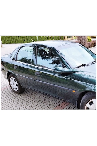 Opel vectra B Krom Cam Çıtası 4 Prç. 1995-2003 Paslanmaz Çelik