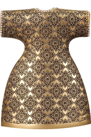 Zarif Kaftan Boytu (Orta Boy | Sarı)