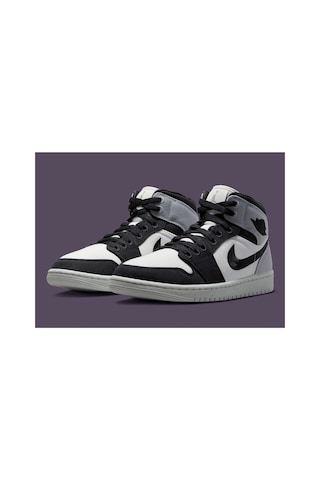 Nike Air Jordan 1 Mid Se Womens Siyah Siyah