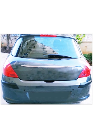 Peugeot 308 Krom Bagaj Çıtası 2007-2013 Arası Paslanmaz Çelik