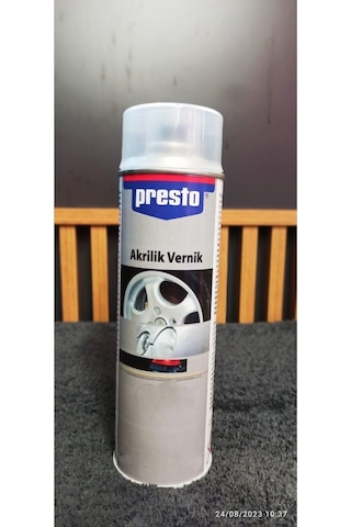 Presto Akrilik Sprey Vernik 500ml Şeffaf