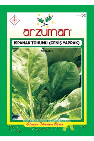 Arzuman Geniş Yaprak Ispanak Tohumu 25 G